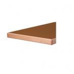 Desky ke stolu laminát HPL zesílená 65 mm hrana masivní dřevo